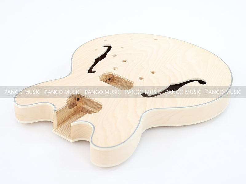 Semi Hollow Body DIY Electric Guitar Kit (LRF-025, Limited Edition)