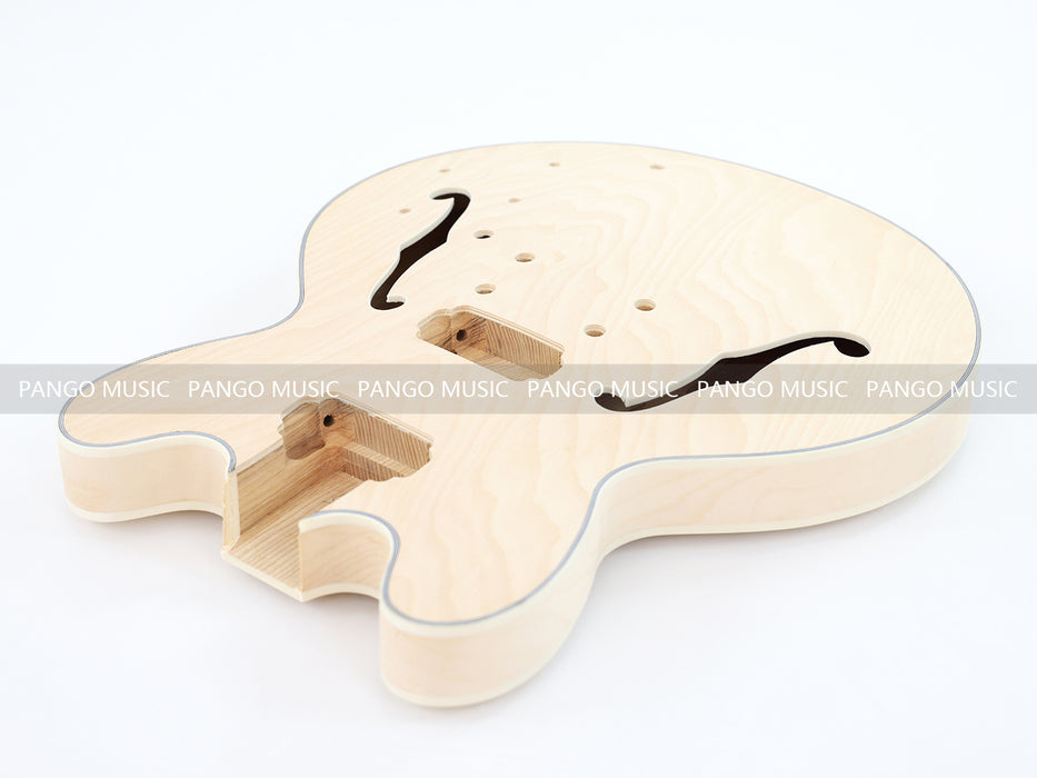 Semi Hollow Body DIY Electric Guitar Kit (LRF-025, Limited Edition)