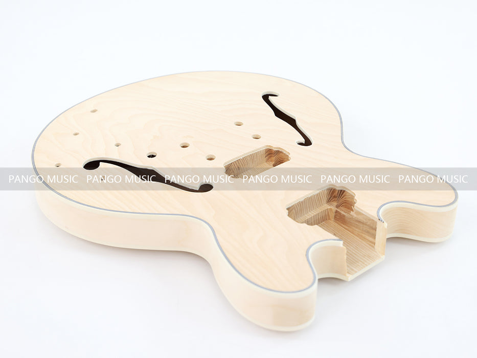 Semi Hollow Body DIY Electric Guitar Kit (LRF-025, Limited Edition)