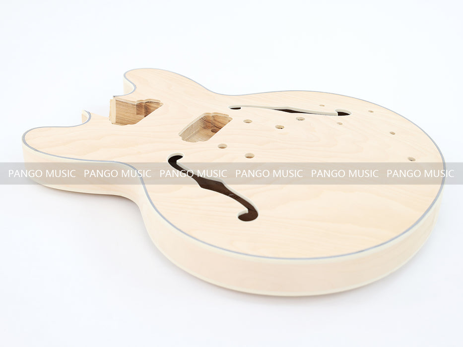 Semi Hollow Body DIY Electric Guitar Kit (LRF-025, Limited Edition)