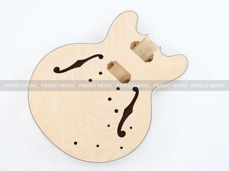 Semi Hollow Body DIY Electric Guitar Kit (LRF-025, Limited Edition)