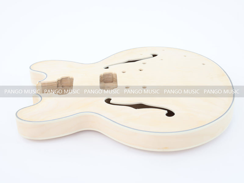Semi Hollow Body DIY Electric Guitar Kit (LRF-036, Limited Edition)