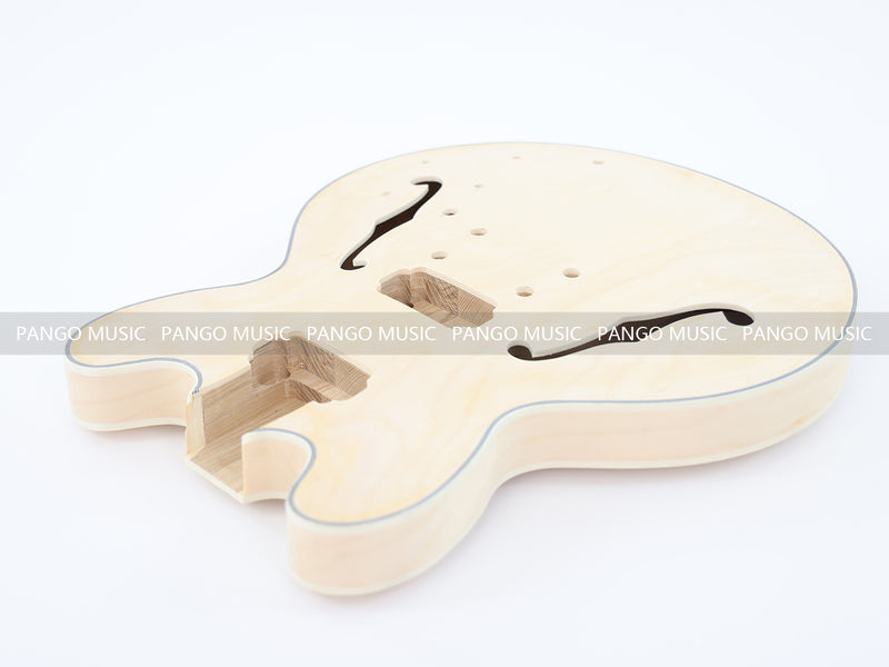 Semi Hollow Body DIY Electric Guitar Kit (LRF-036, Limited Edition)