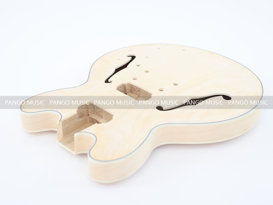 Semi Hollow Body DIY Electric Guitar Kit (LRF-036, Limited Edition)