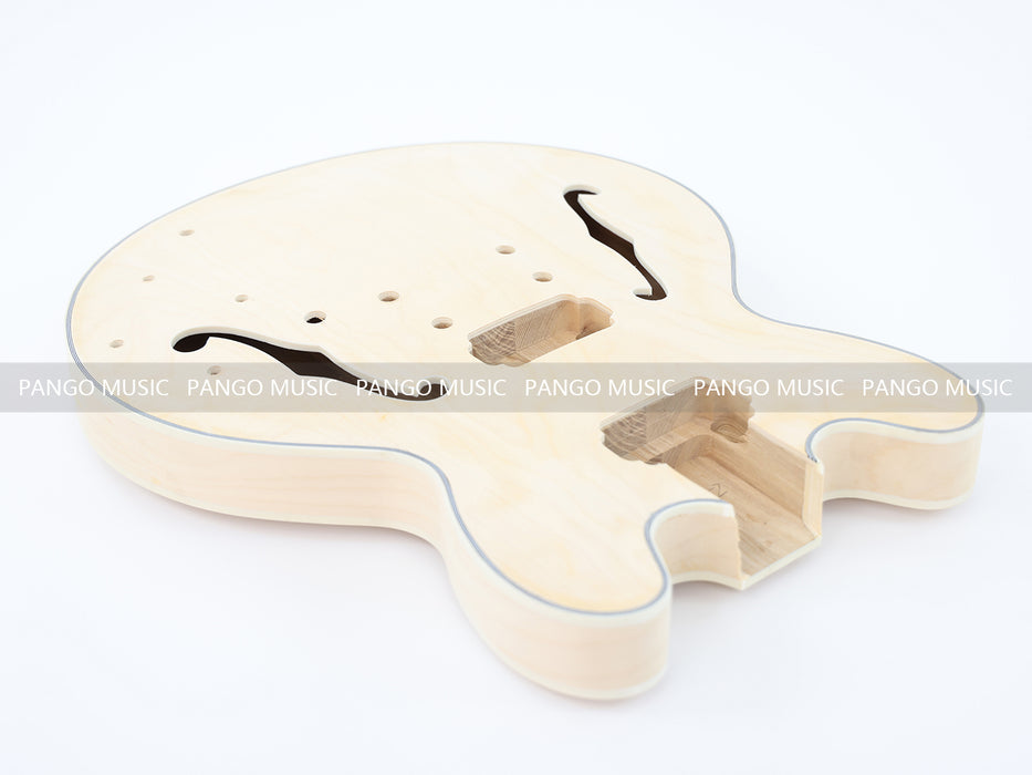 Semi Hollow Body DIY Electric Guitar Kit (LRF-036, Limited Edition)