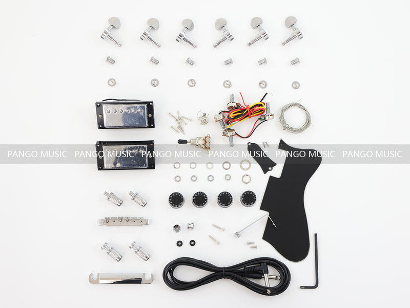 Semi Hollow Body DIY Electric Guitar Kit (LRF-036, Limited Edition)