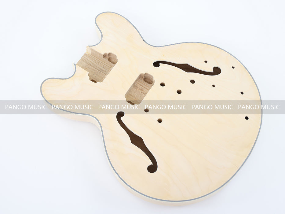 Semi Hollow Body DIY Electric Guitar Kit (LRF-036, Limited Edition)