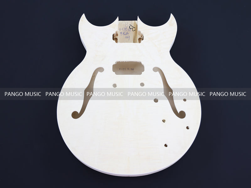Hollow Body DIY Electric Guitar Kit (PHB-740B, Limited Edition)