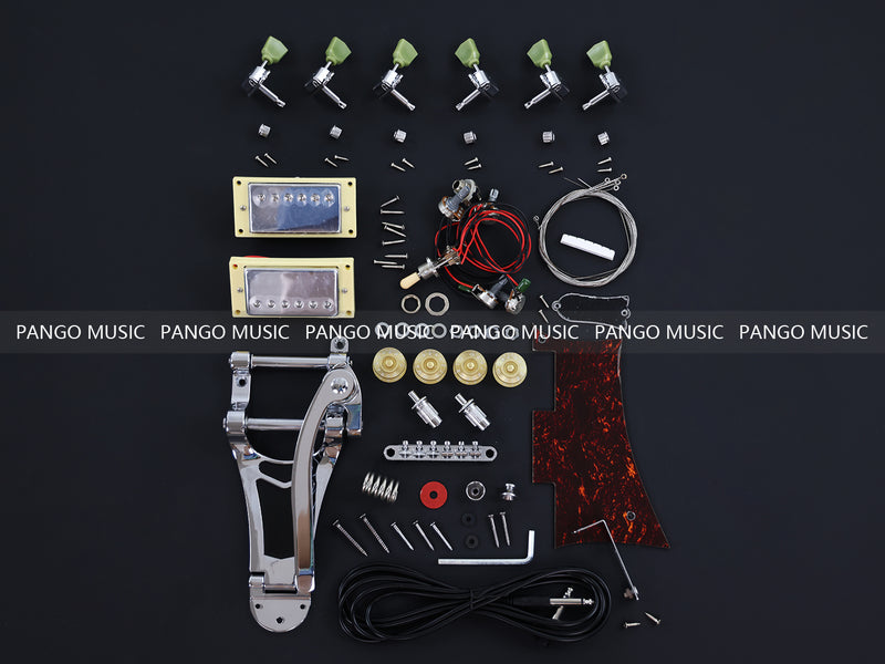 Hollow Body DIY Electric Guitar Kit (PHB-740B, Limited Edition)