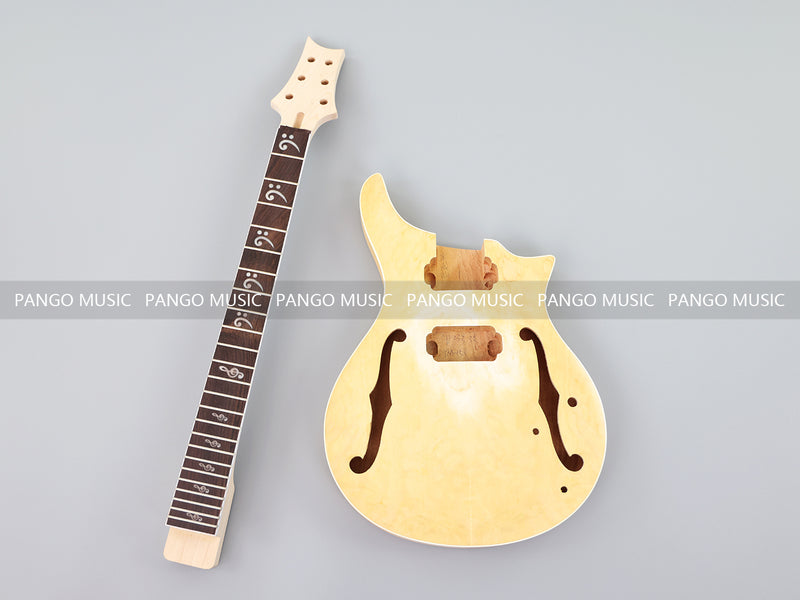 Semi-Hollow Body DIY Electric Guitar Kit (PTM-161)