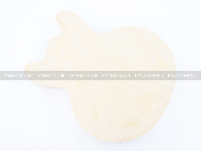 Semi Hollow Body DIY Electric Guitar Kit with Reverse Headstock (16732, Limited Edition)