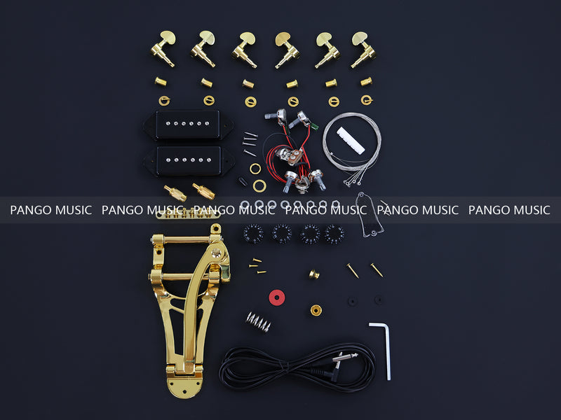 Semi Hollow Body ES-335 Style DIY Electric Guitar Kit (12048, Limited Edition)