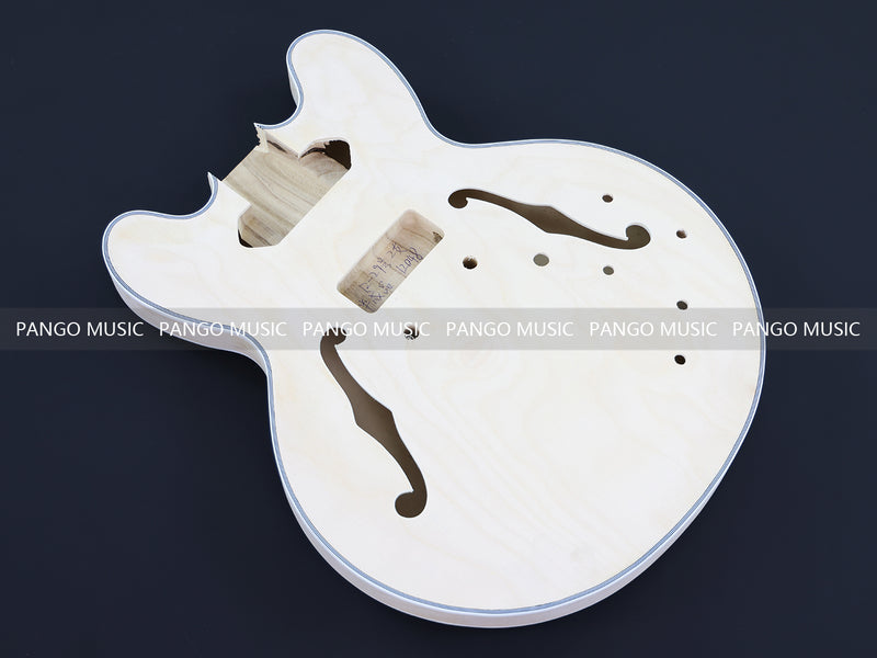 Semi Hollow Body ES-335 Style DIY Electric Guitar Kit (12048, Limited Edition)