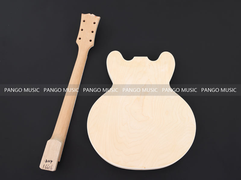 Semi Hollow Body ES-335 Style DIY Electric Guitar Kit (16616, Limited Edition)