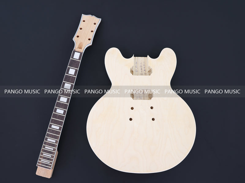 Semi Hollow Body ES-335 Style DIY Electric Guitar Kit (16616, Limited Edition)