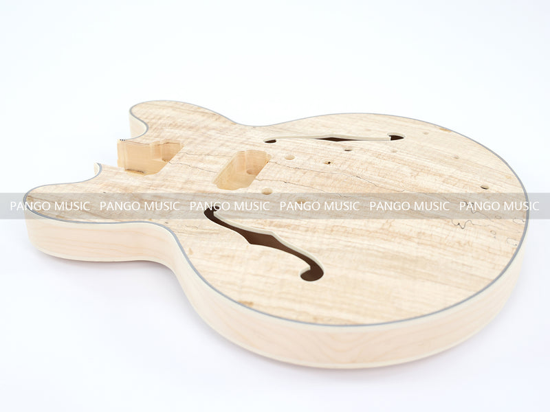 Semi Hollow Body ES-335 Style DIY Electric Guitar Kit (LRF-051, Limited Edition)