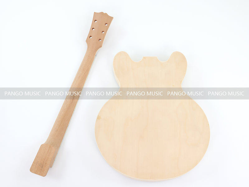 Semi Hollow Body ES-335 Style DIY Electric Guitar Kit (LRF-051, Limited Edition)