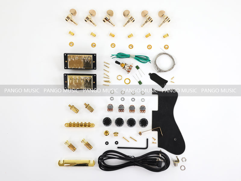 Semi Hollow Body ES-335 Style DIY Electric Guitar Kit (LRF-051, Limited Edition)