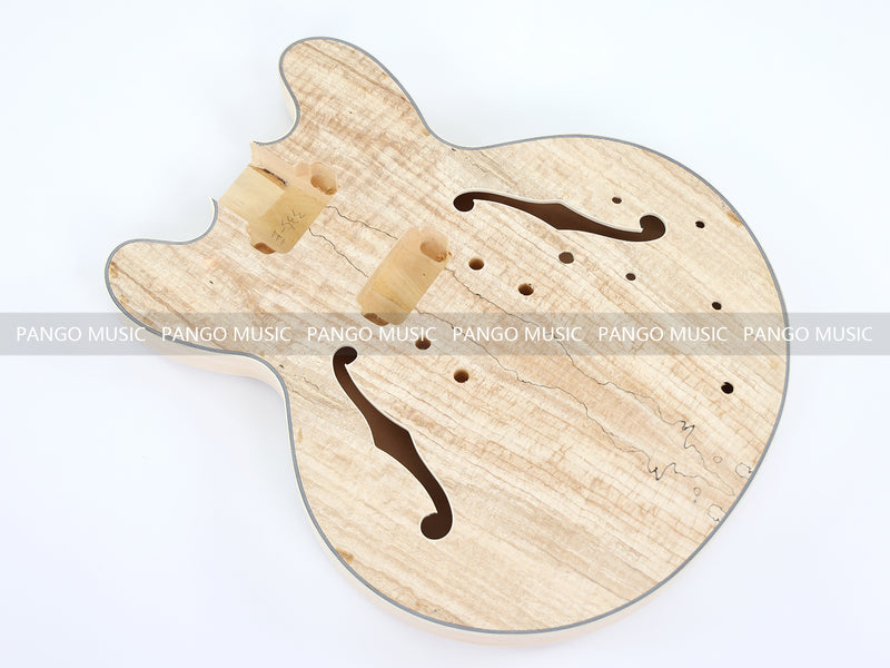 Semi Hollow Body ES-335 Style DIY Electric Guitar Kit (LRF-051, Limited Edition)