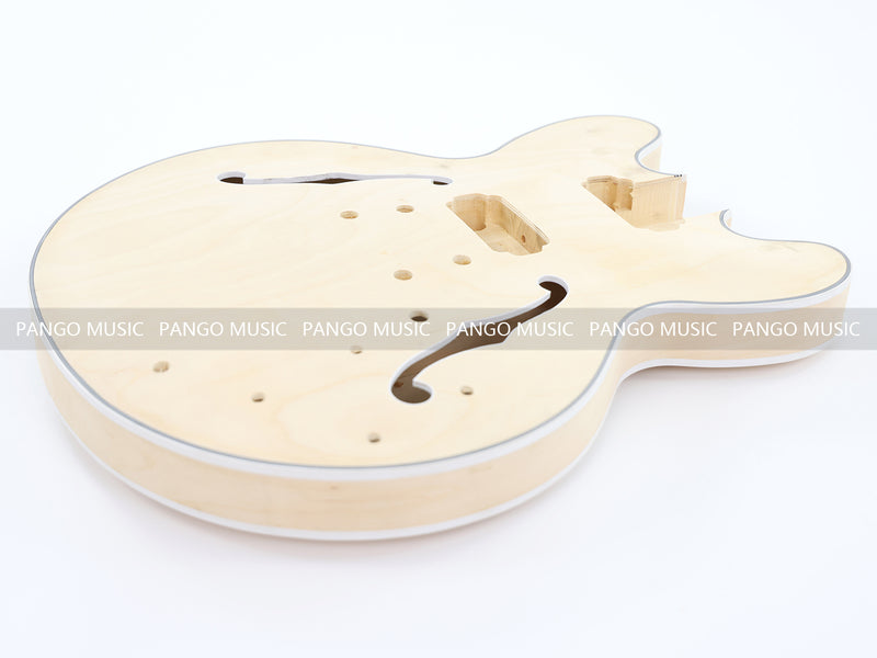 Semi Hollow Body ES-335 Style DIY Electric Guitar Kit (LRF-052, Limited Edition)