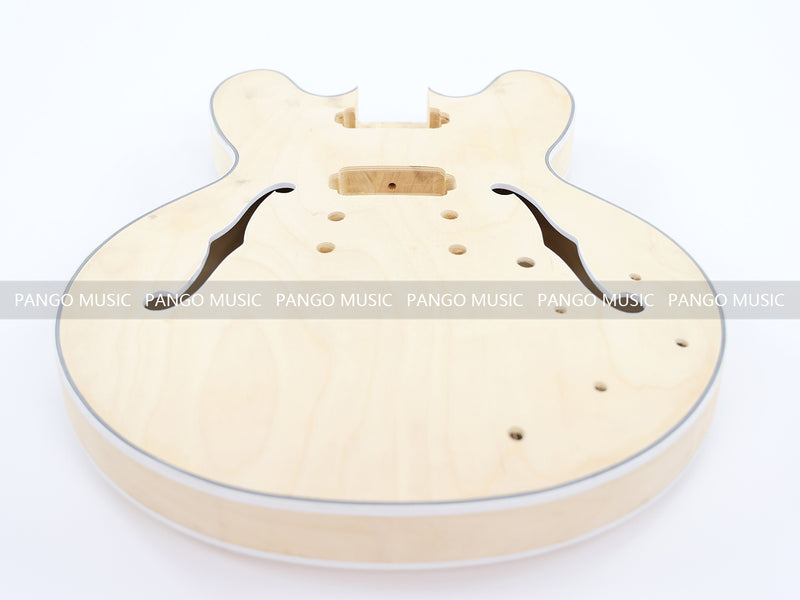 Semi Hollow Body ES-335 Style DIY Electric Guitar Kit (LRF-052, Limited Edition)