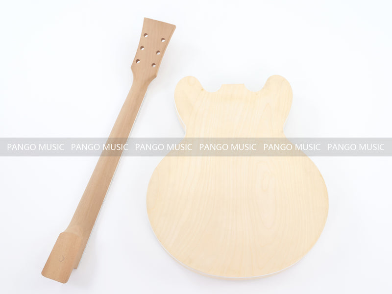 Semi Hollow Body ES-335 Style DIY Electric Guitar Kit (LRF-052, Limited Edition)