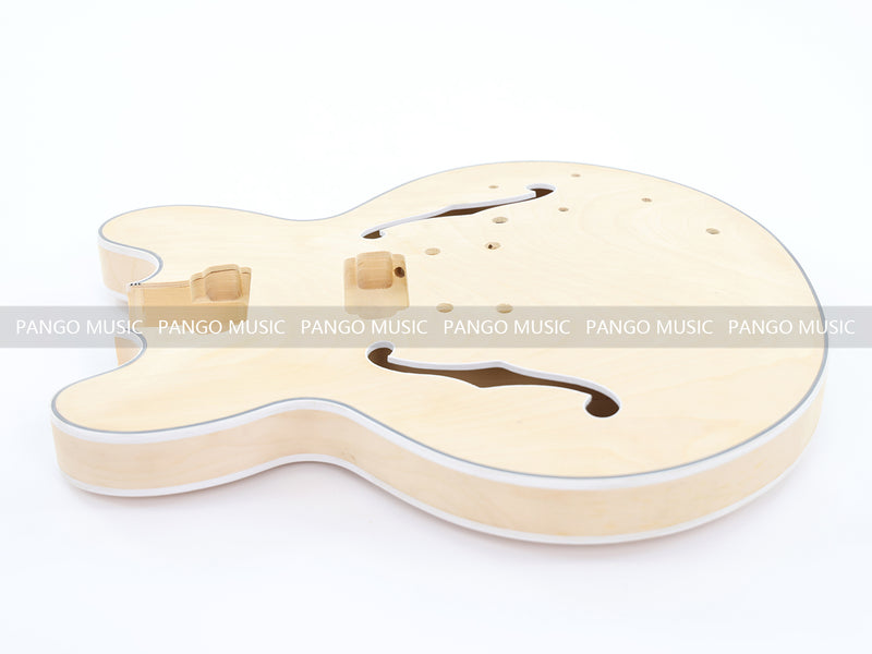 Semi Hollow Body ES-335 Style DIY Electric Guitar Kit (LRF-053, Limited Edition)