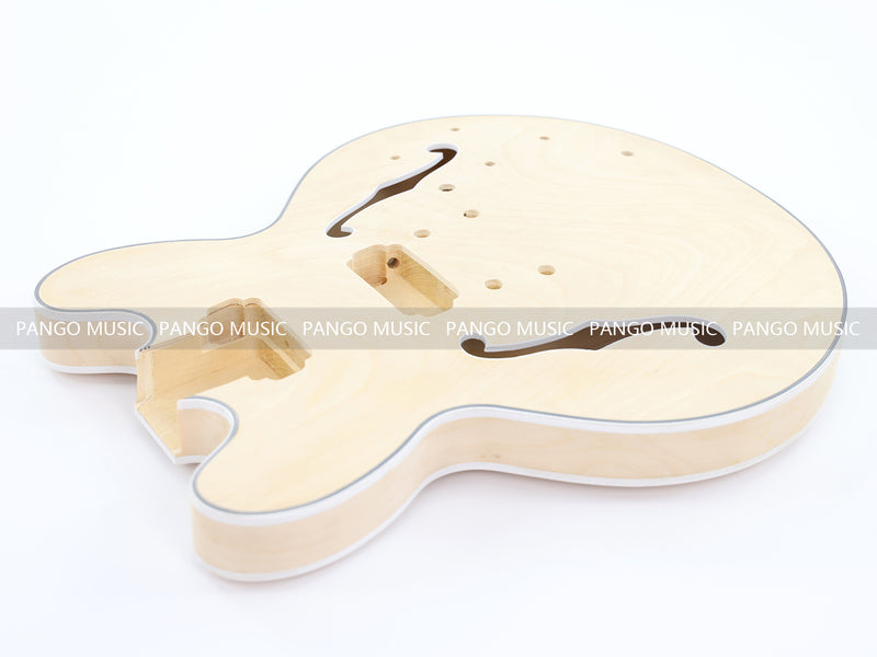 Semi Hollow Body ES-335 Style DIY Electric Guitar Kit (LRF-053, Limited Edition)
