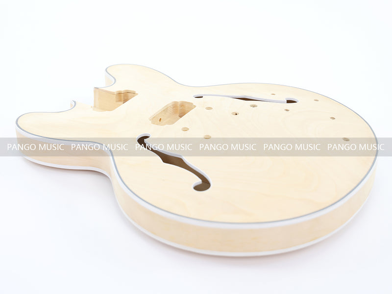 Semi Hollow Body ES-335 Style DIY Electric Guitar Kit (LRF-053, Limited Edition)