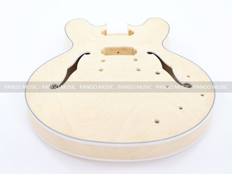 Semi Hollow Body ES-335 Style DIY Electric Guitar Kit (LRF-053, Limited Edition)