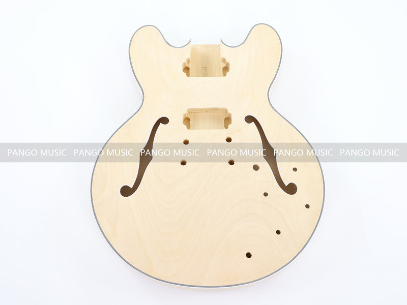 Semi Hollow Body ES-335 Style DIY Electric Guitar Kit (LRF-053, Limited Edition)