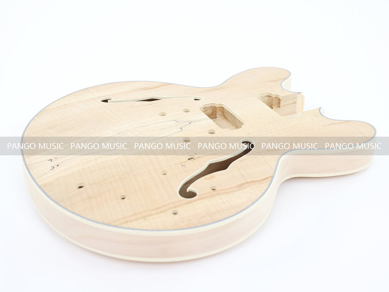 Semi Hollow Body ES-335 Style DIY Electric Guitar Kit (LRF-055, Limited Edition)