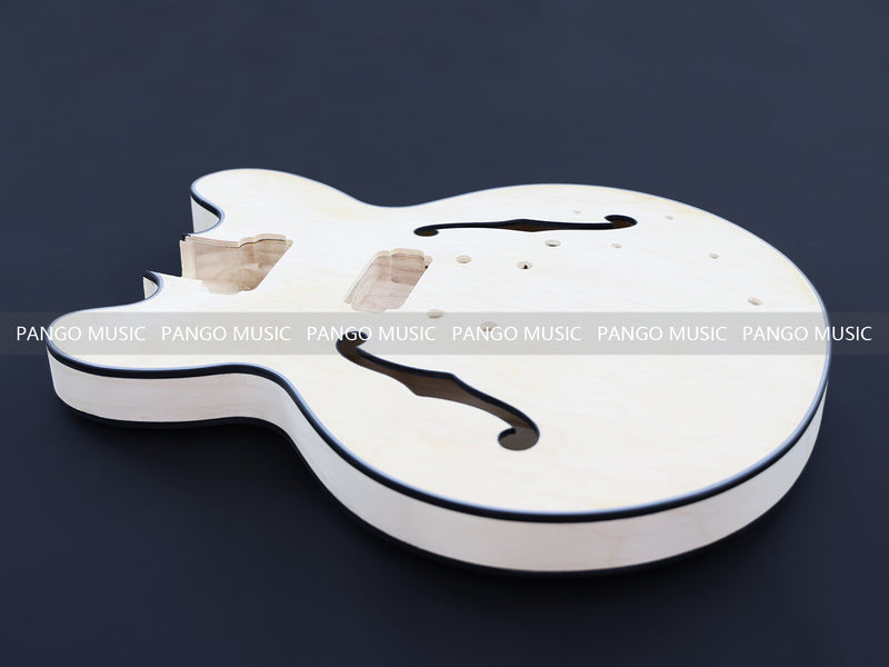 Semi Hollow Body ES-335 Style DIY Electric Guitar Kit (LRF-056, Limited Edition)