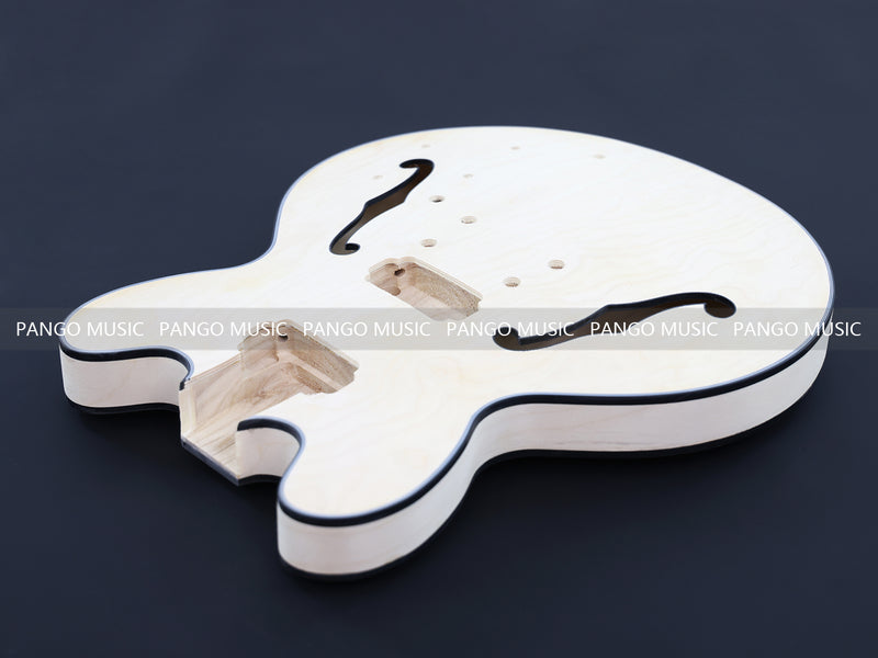 Semi Hollow Body ES-335 Style DIY Electric Guitar Kit (LRF-056, Limited Edition)