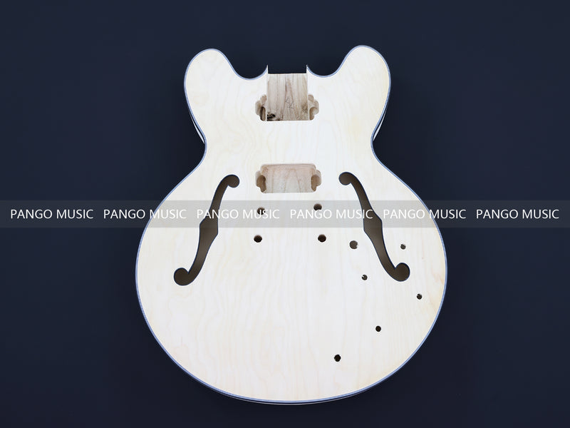 Semi Hollow Body ES-335 Style DIY Electric Guitar Kit (LRF-056, Limited Edition)