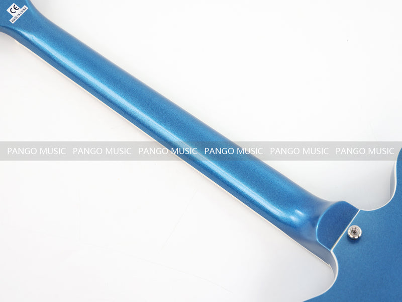 Semi Hollow Body Electric Guitar with Metallic Finish (PHY-151F, Fast Shipping, Tariff-free)