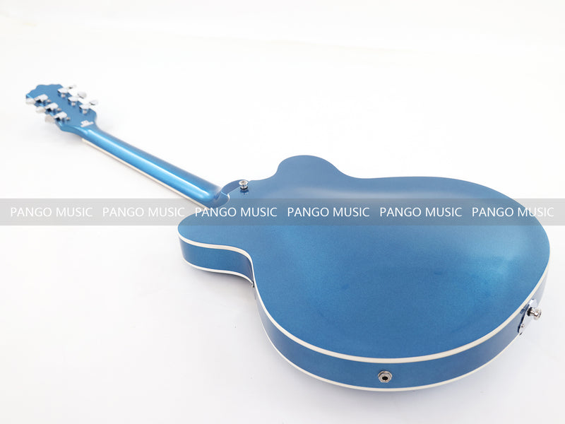 Semi Hollow Body Electric Guitar with Metallic Finish (PHY-151F, Fast Shipping, Tariff-free)