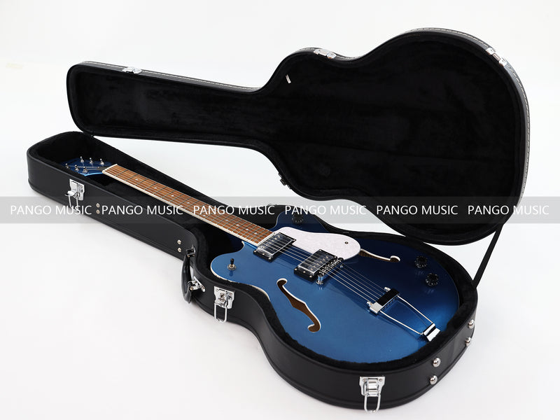 Semi Hollow Body Electric Guitar with Metallic Finish (PHY-151F, Fast Shipping, Tariff-free)