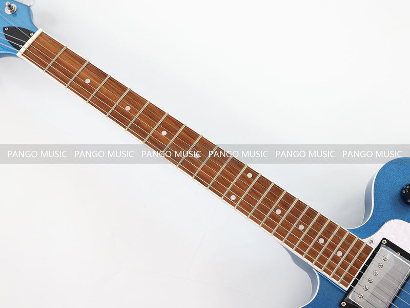 Semi Hollow Body Electric Guitar with Metallic Finish (PHY-151F, Fast Shipping, Tariff-free)