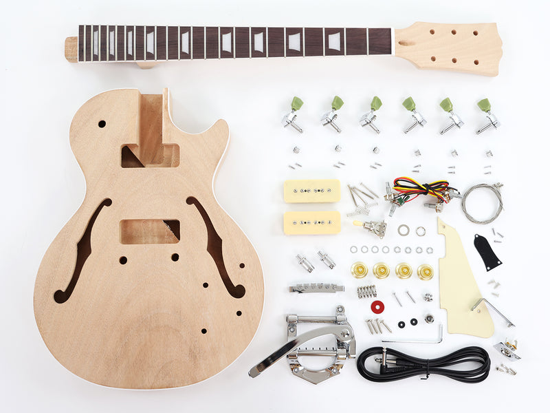 LP Style DIY Electric Guitar Kit (PLP-617F, Fast Shipping, Tariff-free)