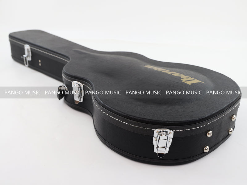 Semi Hollow Body White Electric Guitar (PHY-152, Limited Edition, Flash Sale)