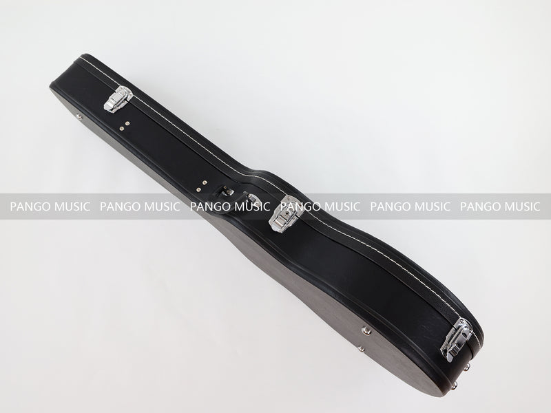 Semi Hollow Body White Electric Guitar (PHY-152, Limited Edition, Flash Sale)