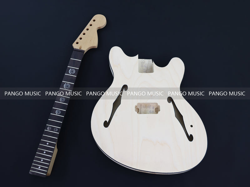Semi Hollow DIY Electric Guitar Kit (15271-R, Limited Edition)