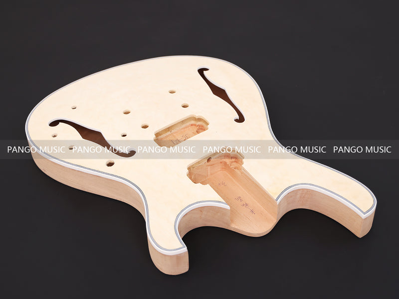 Semi-Hollow Body DIY Electric Guitar Kit (PJS-327X)
