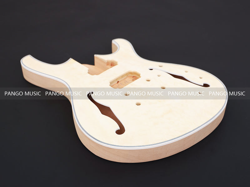 Semi-Hollow Body DIY Electric Guitar Kit (PJS-327X)