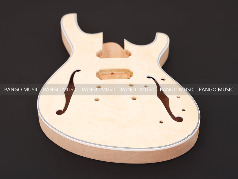 Semi-Hollow Body DIY Electric Guitar Kit (PJS-327X)