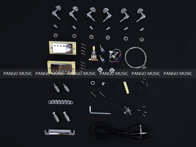 Semi-Hollow Body DIY Electric Guitar Kit (PJS-327X)