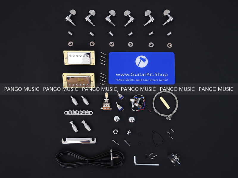 Semi-Hollow Body DIY Electric Guitar Kit (PJS-327X)