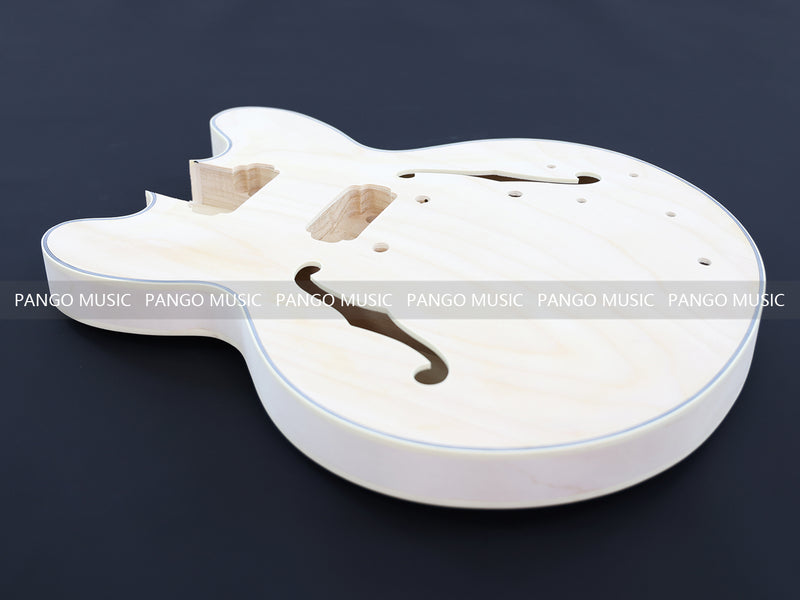 Semi Hollow ES-335 DIY Electric Guitar Kit (PES335-27F, Fast Shipping, Tariff-free)