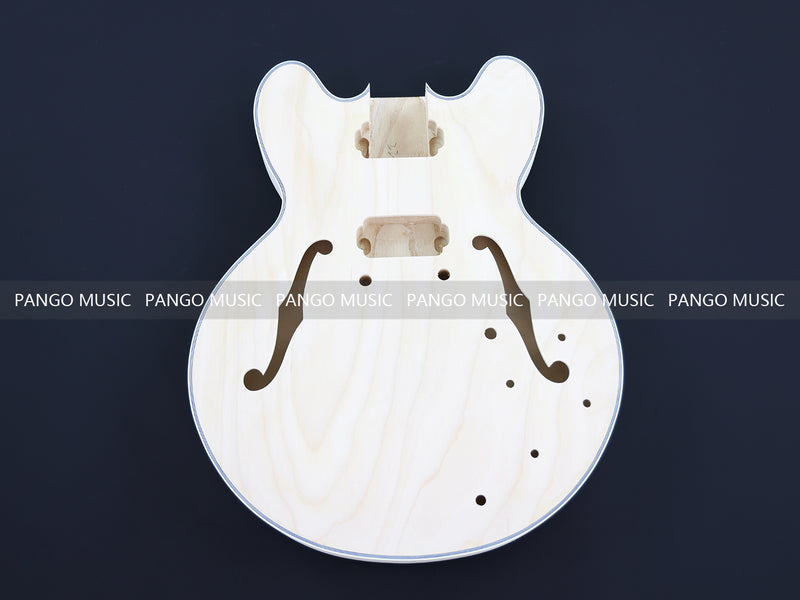 Semi Hollow ES-335 DIY Electric Guitar Kit (PES335-27F, Fast Shipping, Tariff-free)